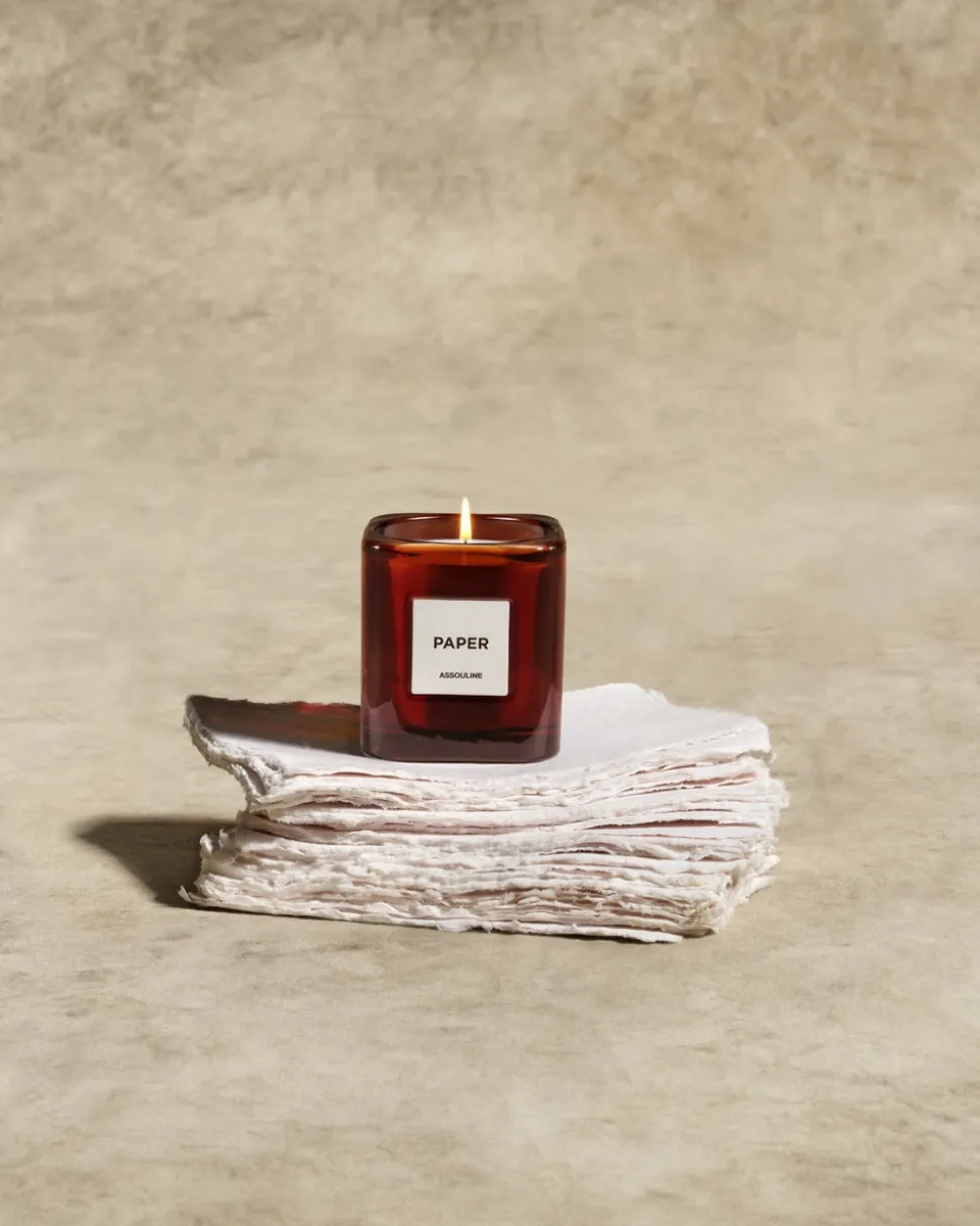 Library Candle in Paper