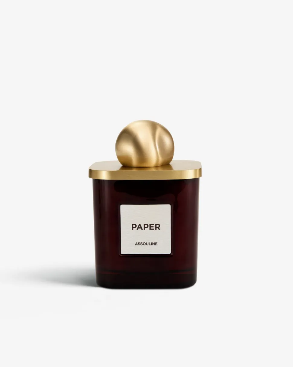 Library Candle in Paper