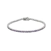 Lilac Sapphire Tennis Bracelet
