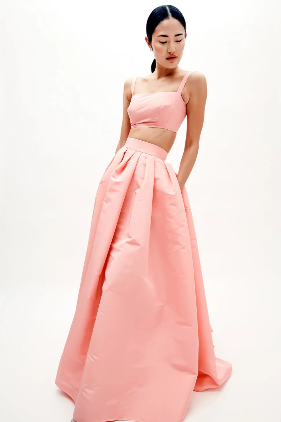 Lilah Skirt in Silk Faille