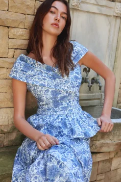 Lily Top in Blue