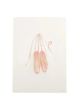 Limited Edition Ballet Shoes Print