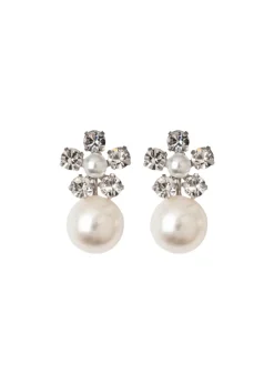 Linden Earrings in Crystal