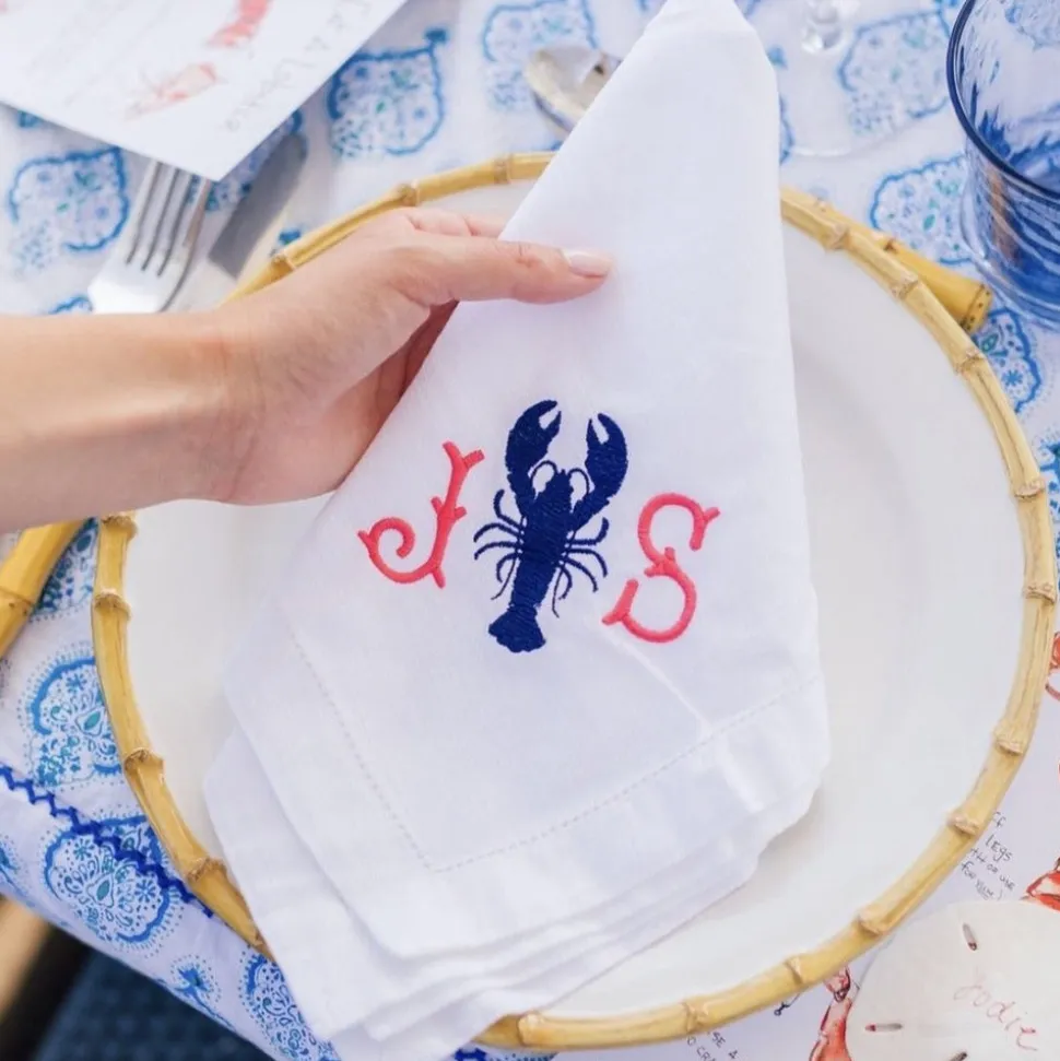 Linen Dinner Napkins, Set of 4