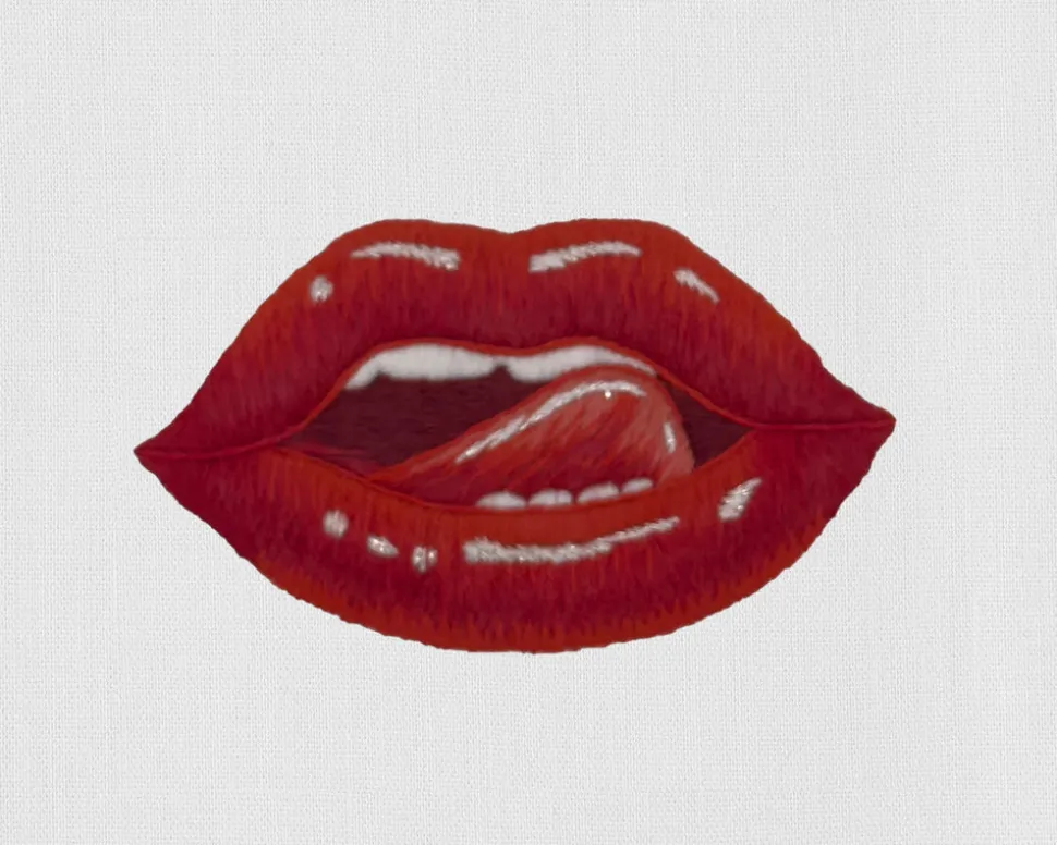 Lips Tissue Box Cover