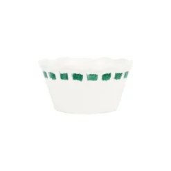 Lisbon Green Stitch Cereal Bowl