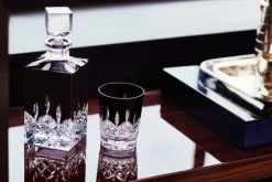 Lismore Black Decanter Square 26 oz
