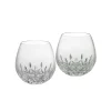 Lismore Essence Stemless Wine Light Red 14 oz, Set of 2
