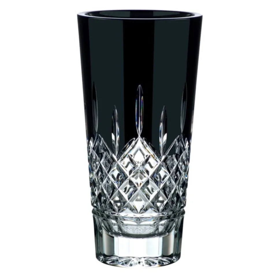 Lismore Vase in Black