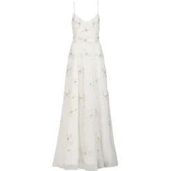 Liv Gown in Ivory with Wildflower Clusters