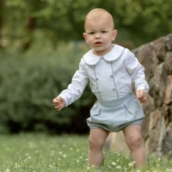 Long Sleeve Barrett Bubble in Hyde Park Herringbone