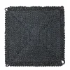 Loopy Square Placemat in Navy, Set of 4