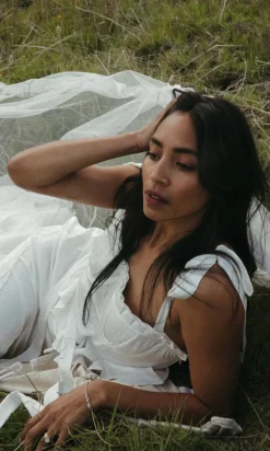 Lottie Silk Corset Bridal Gown