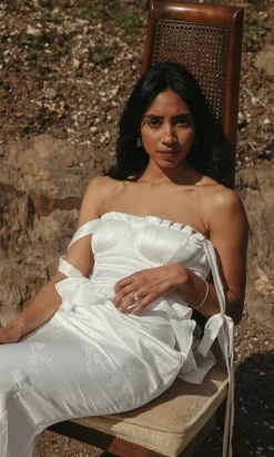 Lottie Silk Corset Bridal Gown