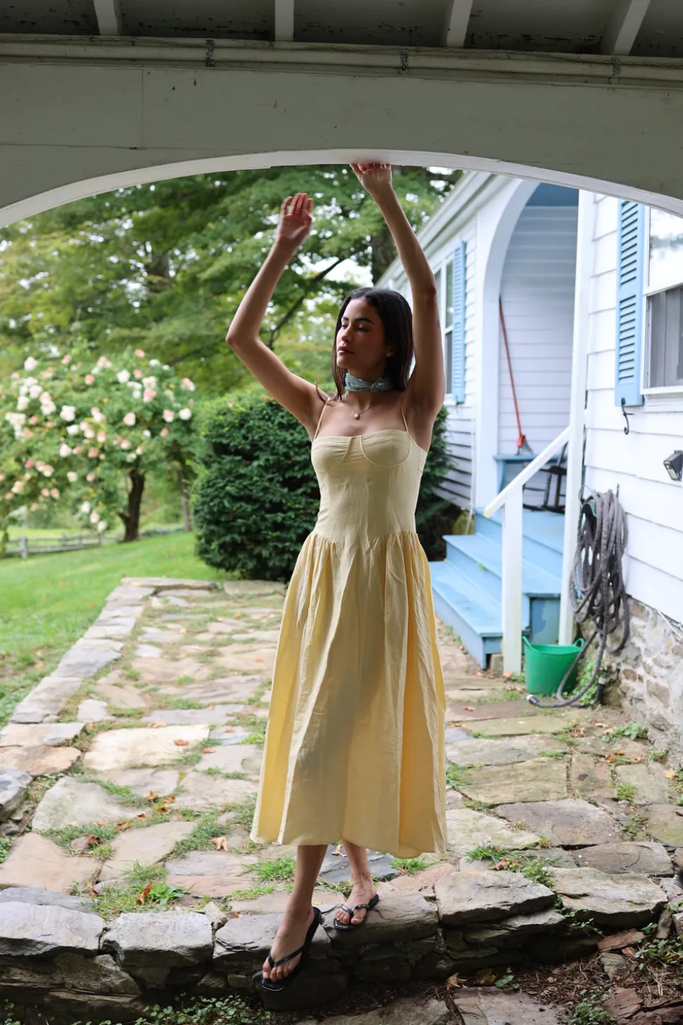 Lou Lou Dress in Buttercup