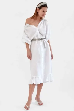 Loungewear Dress in White