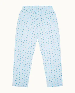 Love Heart Pajama in Adult Blue