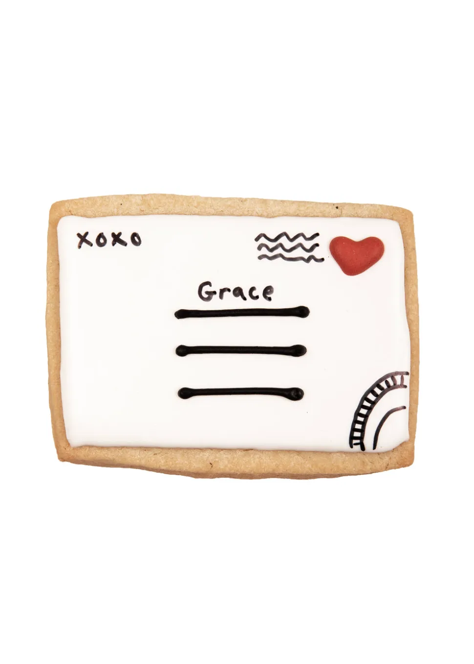 Love Letter Sugar Cookies, Set of 12