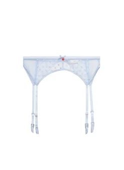 Love Lock Embroidery Garter Belt