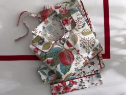 Luca Pajama Set in Pomegranate