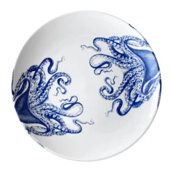 Lucy Blue Coupe Dinner Plate