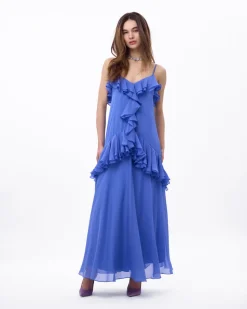 Lucy Dress in Bellflower