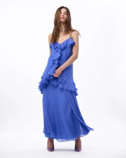 Lucy Dress in Bellflower
