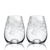 Lucy Stemless Wine Glasses, Set of 2
