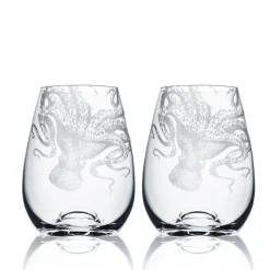 Lucy Stemless Wine Glasses, Set of 2
