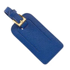 Luggage Tag in Goatskin Leather