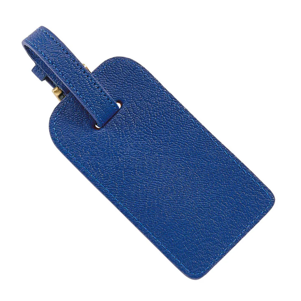 Luggage Tag in Goatskin Leather