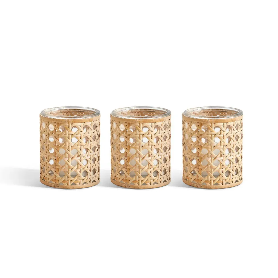 Lumingnon Cane Webbing Candleholder/Vase