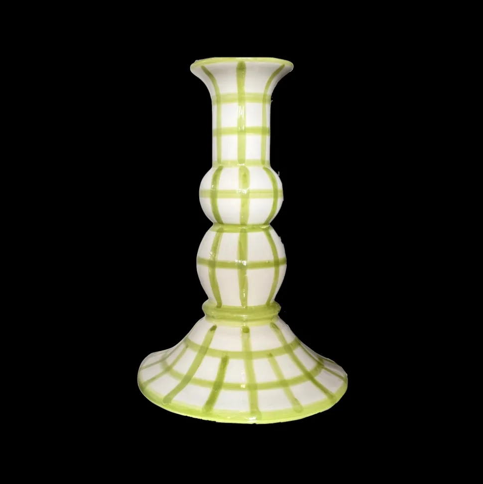 Lumiére Gingham Candle Holder