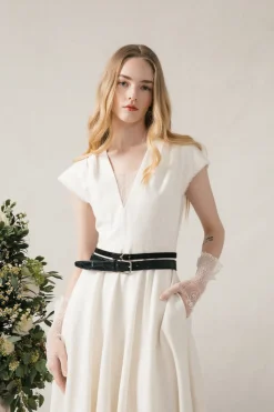 Luna Dress in Ivory
