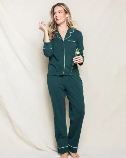 Luxe Pima Evergreen Pajama Set