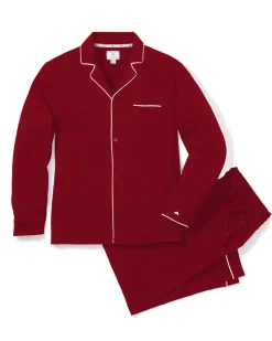 Luxe Pima Men’s Bordeaux Pajama Set