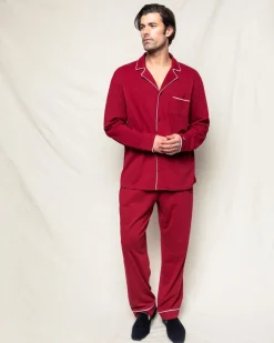 Luxe Pima Men’s Bordeaux Pajama Set