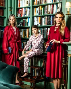 Luxe Pima Women's Bordeaux Robe