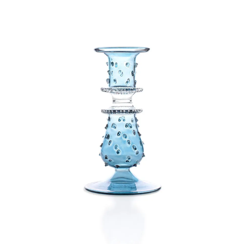 Luxor Glass Candlestick