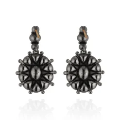 Luzia Princesa Cluster Drop Earrings in Lemon Quartz
