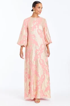 Luzon Gown in Pink Gold