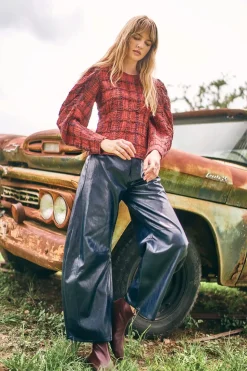 Mabel Pant in Dark Navy
