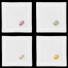 Macarons Cocktail Napkins, Mixed Set of 4