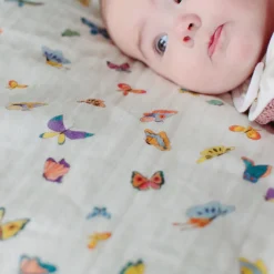 Madame Butterfly Shawl Blanket