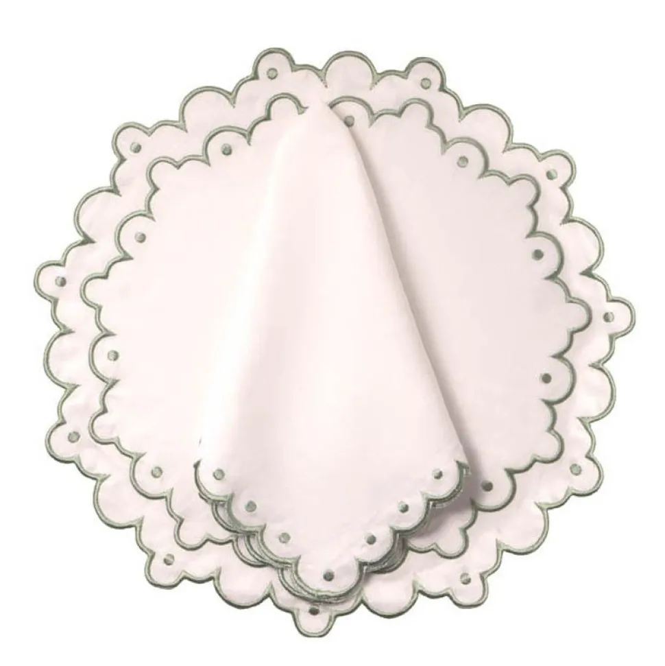 Made-to-Order Anna Linen Placemat and Napkin, Set of 12