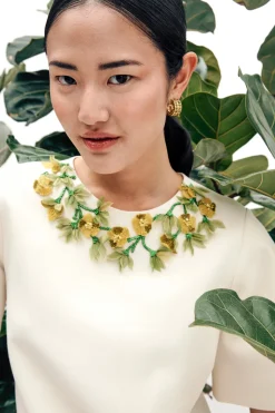Madison Dress With Jardin Embellishment