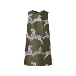 Mae x Scalamandre Laurel Dress in Olive
