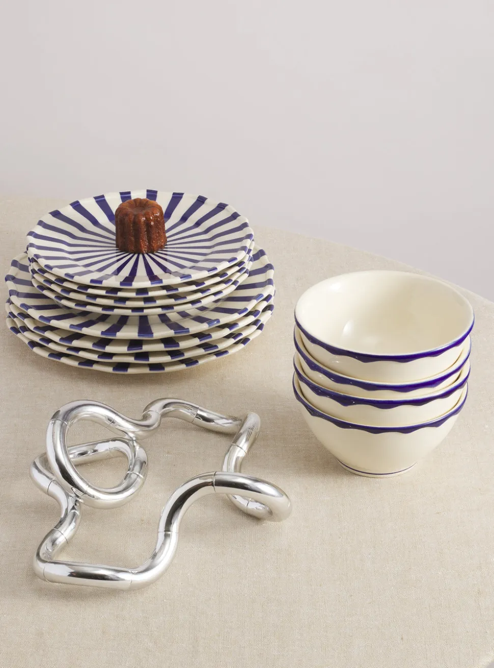 Mafalda 12-Piece Set with Cereal Bowl