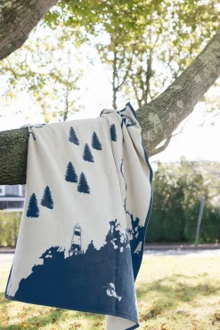 Maine Map Blanket
