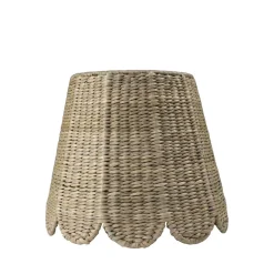 Maison Maison Design x Zafferano Scalloped Seagrass Lampshade